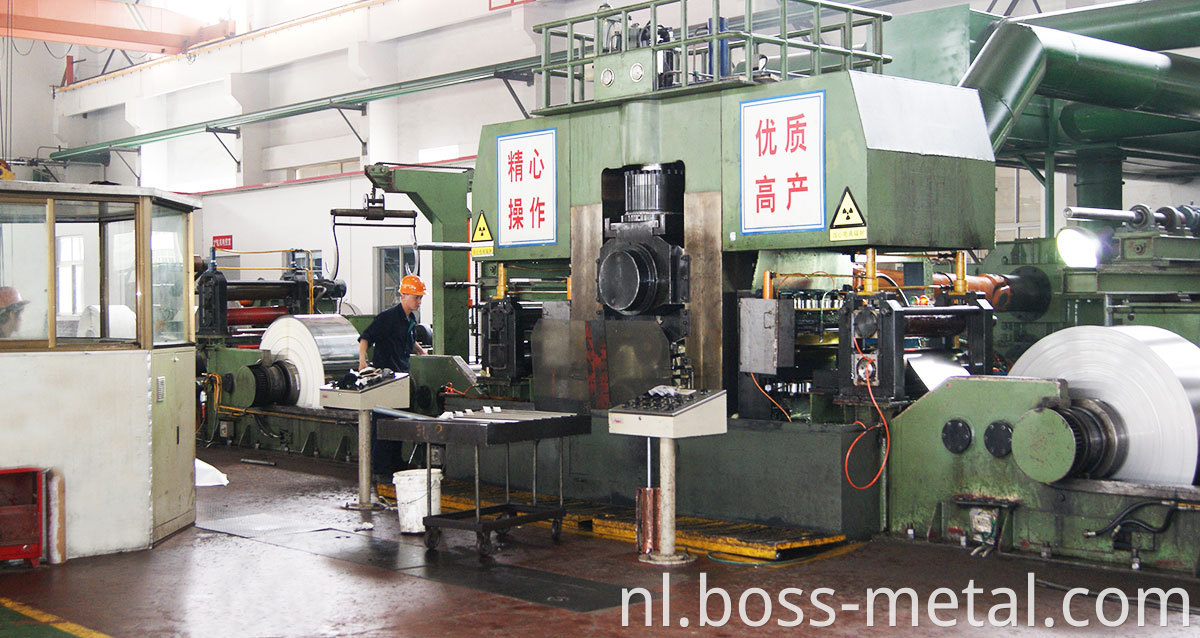 stainless steel coil production line workshop